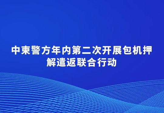 中柬警方年内第二次开展包机押解遣返联合行动  首批240名中国籍涉赌诈违法犯罪嫌疑人被从柬埔寨押解回国